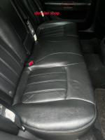 černá kožená zadní sedačka / sedan - ORIGINÁLNÍ DÍL